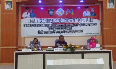 Wabup Apri Dampingi Tim Verifikasi Kota Layak Anak Kemen PPPA: Semoga Semangat Stakeholder Saling Menguatkan