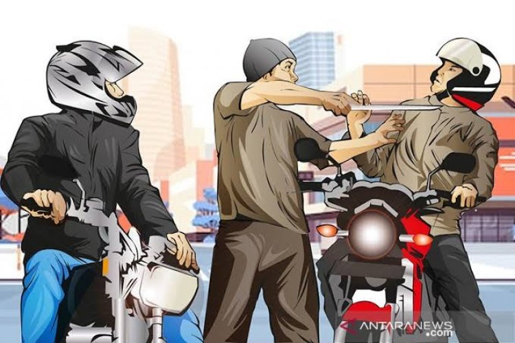 Heboh! Bandit 'Mata Elang' Rampas Motor Hingga Duel dengan Korban, Begini Nasibnya
