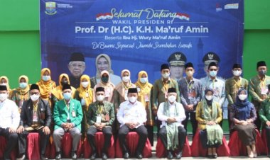 Al Haris Dampingi Kunjungan Wapres Ma'ruf Amien