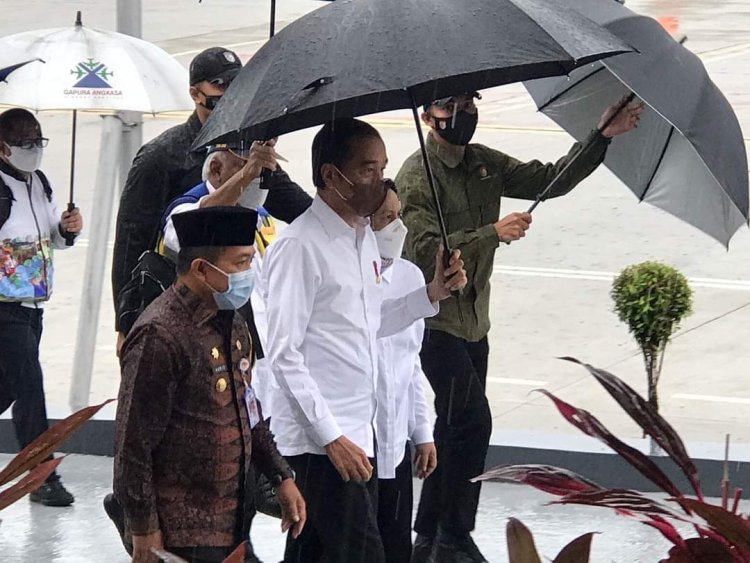 Al Haris Dampingi Kunker Jokowi : Membawa Dampak Positif untuk Pembangunan di Jambi