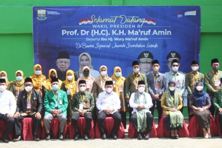 Al Haris Dampingi Kunjungan Wapres Ma'ruf Amien