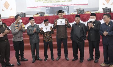Dua Calon Wakil Bupati Merangin Ditetapkan, Taboy Nomor Urut 1, Nilwan Nomor 2