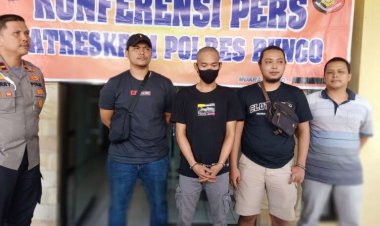 Sempat Viral di Media Sosial, Pria Pembunuh Sadis Pacar Sendiri Diringkus Reskrim Polres Bungo