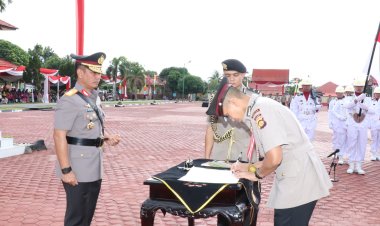 Tutup Resmi Diktuk Bintara Polri Tahun 2022, Ini Pesan Penting Kapolda Jambi Bagi Anggota Baru