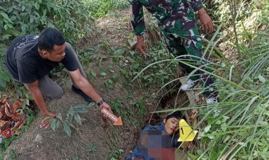 HEBOH! Pemuda Sarolangun Ditemukan Tewas di Parit Perkebunan Sawit