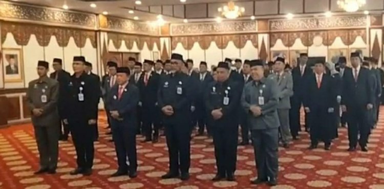 Ini Pesan Gubernur Jambi Al Haris Terhadap 32 Pejabat Eselon III yang Baru Dilantik