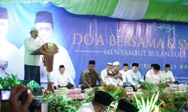 Sambut Ramadhan Gubernur Al Haris Gelar Tasyakuran Serta Doa Bersama