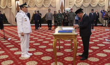 Gubernur Jambi Lantik Pj Bupati Sarolangun dan Perpanjang Jabatan Pj Bupati Tebo & Muaro Jambi