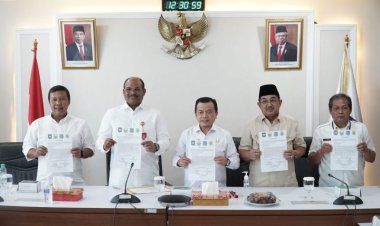 Gubernur Jambi Temui Dirjen di Kemendagri Bahas Batas Wilayah Tanjab Barat dan Tanjab Timur
