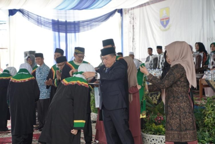 Al Haris di Wisuda Santri Ponpes PKP Al Hidayah Jambi; Alhamdulilah Banyak Kemajuan