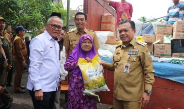 Gubernur Al Haris Launching Gerakan Pangan Murah Serentak Provinsi Jambi di Kabupaten Batanghari