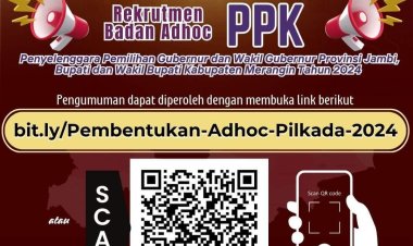 Teng!!! KPU Merangin Resmi Buka Pendaftaran PPK, Cek Syaratnya di Sini