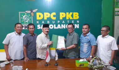 Pilbup Sarolangun, Fauzi Pj Walikota Jambi 2018 Ambil Formulir Pendaftaran Cakada PKB