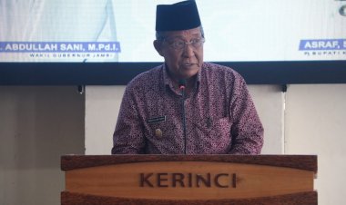 Wagub Sani Awali Halal Bihalal Pemprov Jambi di Kabupaten Kerinci dan Kota Sungai Penuh