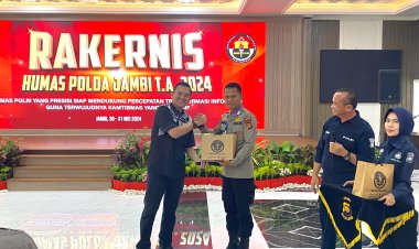Rakernis Bidang Humas Polda Jambi, Kadis Kominfo Provinsi Peran Pemerintah Dalam Melakukan Klasterisasi Stabilitas Kamtibmas yang Kondusif