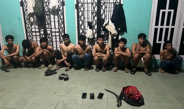 Lagi Patroli Polisi Bungo Amankan Sekelompok Remaja Bawa Sajam, Begini Nasibnya....