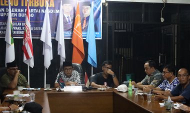 Gelar Rapat Bersama, Partai Koalisi Siap Menangkan Pasangan Jumiwan Aguza-Maidani