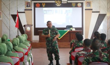 Kodim 0416/Bute Terima Penyuluhan Hukum: Bahas Disiplin Militer, Bahaya Judi Online, dan Netralitas TNI dalam Pilkada
