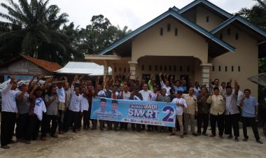 JADI Menang!! Ratusan Tokoh Sari Mulya Solid Menangkan Pasangan Jumiwan-Maidani