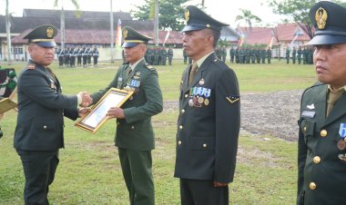 Kodim Gelar Upacara HUT TNI ke-79, Dandim: TNI Jadi Garda Terdepan Jaga Keutuhan NKRI