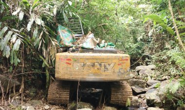 Polres Bungo Tindak Lanjuti Laporan Aktivitas Penambangan Ilegal di Batu Kerbau