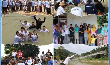 Calon Bupati Bungo Jumiwan Aguza Buka Lubuk Larangan Bersama Masyarakat