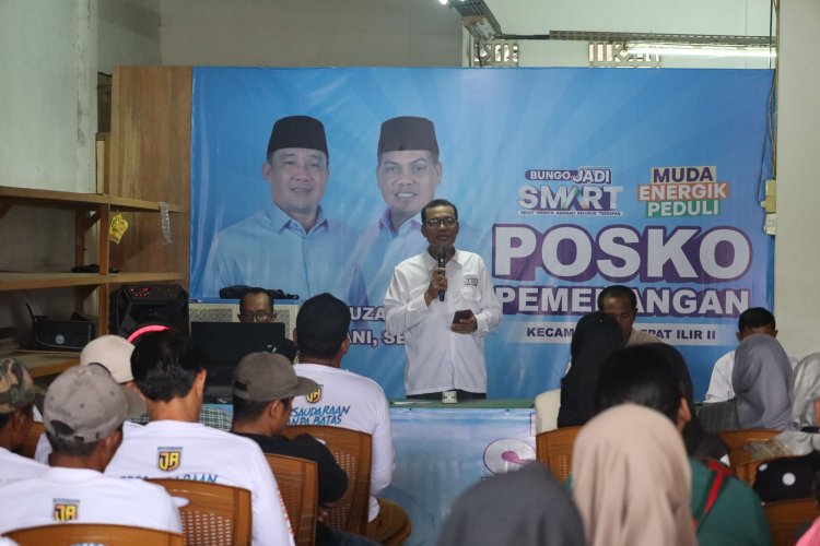 Jelang Pelantikan, Tim Pemenagan JADI Pelepat Ilir Diberikan Pembekalan oleh Direktur Dr Khairun A Roni
