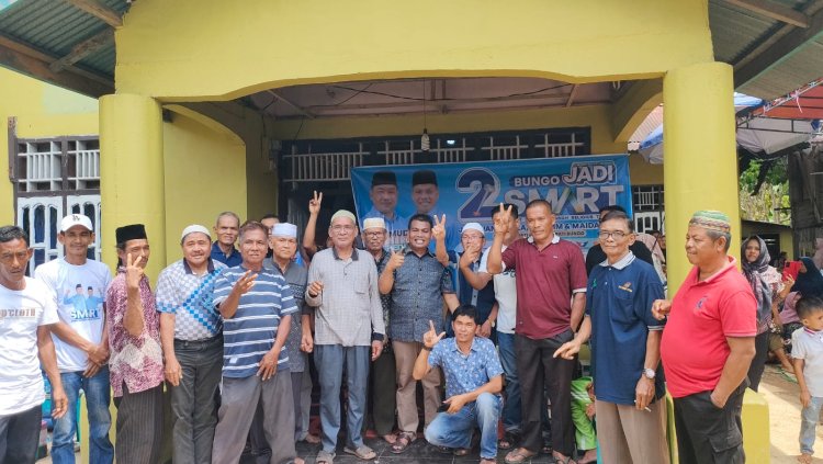 Antusias Sambut Kedatangan Cawabup Maidani, Masyarakat Dusun Pedukun Siap Menangkan JADI