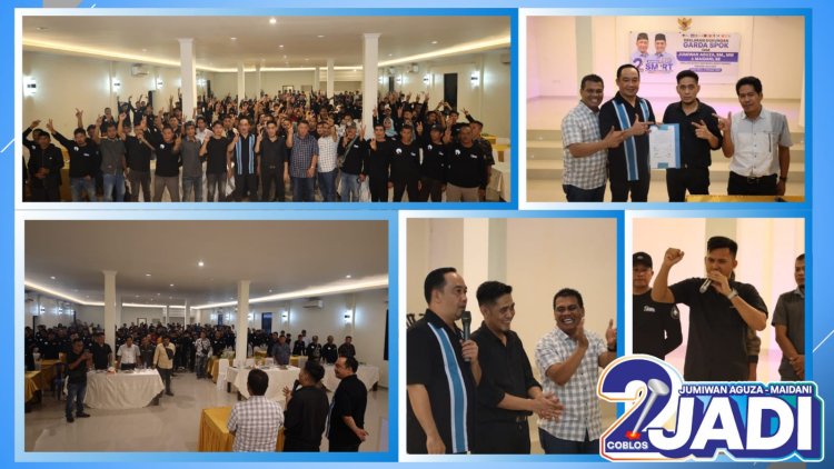 BERALIH DUKUNGAN! Garda SPOK Nilai Pasangan JADI Paling Pas Untuk Pimpin Bungo