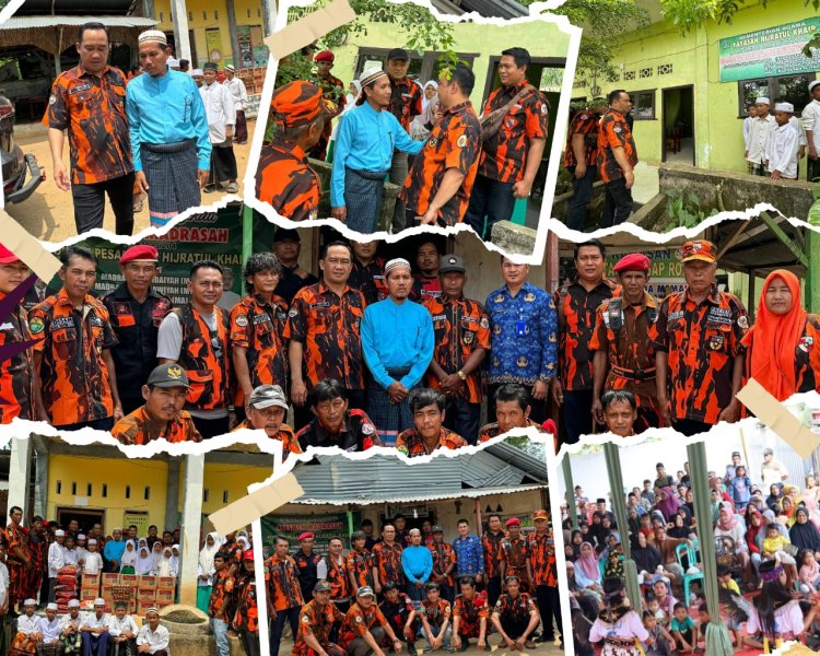 Hari Sumpah Pemuda, Pemuda Pancasila Bungo Berikan Bantuan