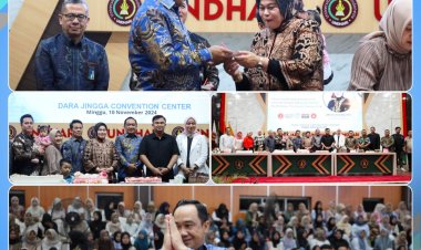 Hadiri Undangan Ulang Tahun, Dra Hj Elviana Doakan Jumiwan Aguza