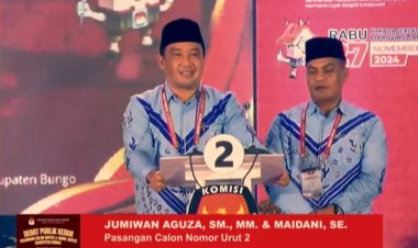 Mantap!! Jumiwan - Maidani Tampil Sangat Baik di Debat Kedua