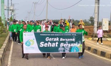 Peringatan HKN Ke-60 di Bungo: Semangat 'Gerak Bersama, Sehat Bersama'
