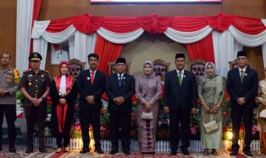 DPRD Gelar Paripurna HUT 25 Tahun Kabupaten Muaro Jambi