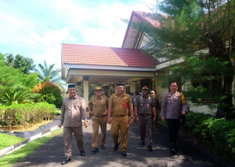 Waka I DPRD Muaro Jambi Hadiri Apel Gelar Pasukan