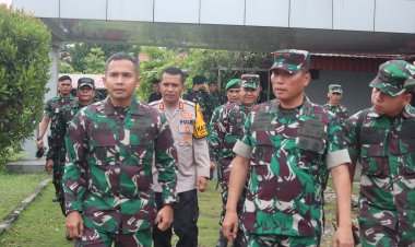 Danrem 042/Gapu Pastikan Sidang Pleno KPU Bungo Berjalan Lancar dan Aman