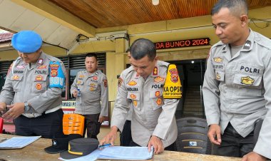 Cegah Penyalahgunaan, Kapolres Bungo Evaluasi Senpi Dinas Personel