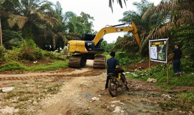 TMMD Ke-123 Kodim 0416/Bute Percepat Peningkatan Jalan di Desa Malako Intan