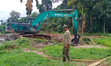 TMMD Ke-123 Kodim 0416/Bute Bangun Kolam Ikan di Tebo Ulu, Dukung Ketahanan Pangan dan Kesejahteraan Warga