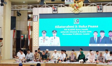 KAHMI Kota Jambi Gelar Silaturahmi dan Buka Puasa Bersama Walikota Jambi