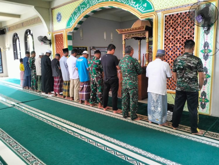 Satgas TMMD ke-123 Kodim 0416/Bute: Menjaga Ibadah di Tengah Kesibukan Membangun Desa