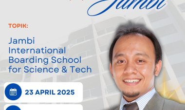 Diskusi "Rabuan" Tenaga Ahli Gubernur (TAG) Jambi Bahas Gagasan Sekolah Internasional Berbasis Sains dan Teknologi