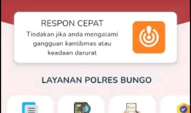"Bungo Prestasi" Aplikasi Unggulan Polres Bungo untuk Aduan Masyarakat, Kita Ulik Yuk!