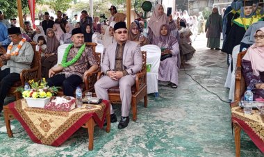 Rajut Silaturahmi, Bupati Bungo Dedy Putra Puji Perjuangan Pendidikan Hj. Rosmaini