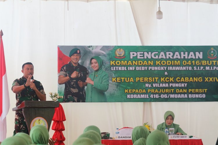 Dandim 0416/Bute Kunjungi "Macan Kota" Tekankan Profesionalisme dan Peran Sosial Prajurit