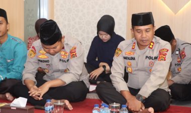 Sambut HUT Bhayangkara ke 79, Polres Bungo Gelar Zikir Bersama