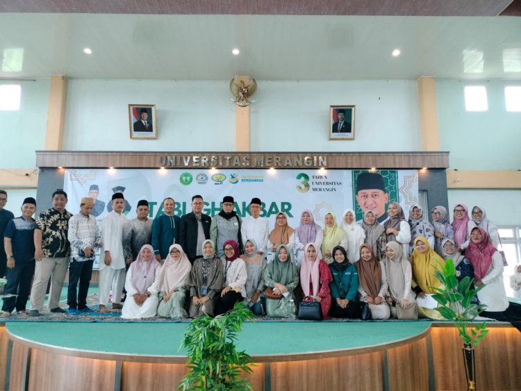 Universitas Merangin Gelar Tabligh Akbar Bersama Ustadz Zacky Mirza dalam Rangka Milad ke-3