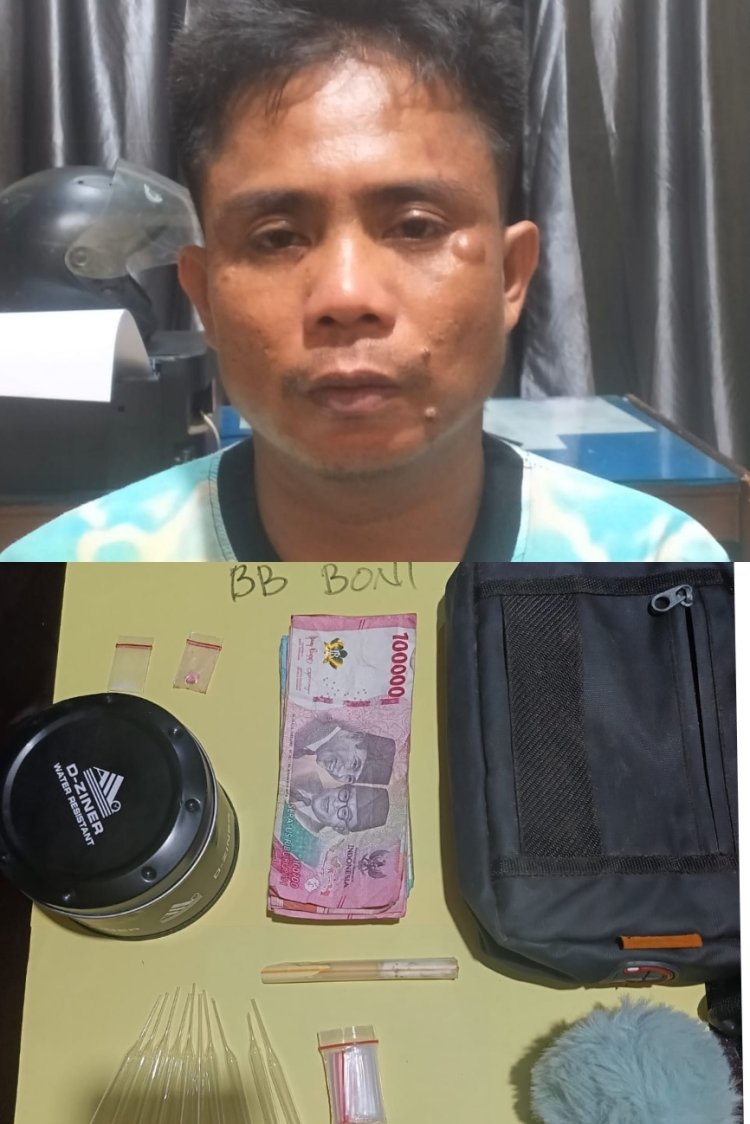 Simpan Sabu dan Ekstasi di Dalam Motor, Seorang Petani di Bungo Diringkus Polisi
