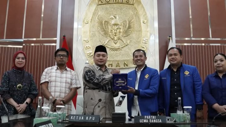DPP Partai Gema Bangsa Audiensi dengan KPU RI, Usung Gagasan Desentralisasi Politik
