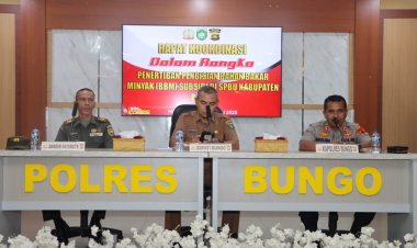 Kapolres Bungo Turun Tangan Tertibkan SPBU:  Barcode, Surat, dan Pajak Kendaraan Wajib Diperiksa